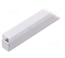 Profiles for LED modules | white | white | L: 1m | LINEA20 | aluminium