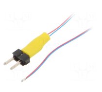 Yellow | 15÷20mcd | 120° | Module: LED | Leads: lead x2 | No.of diodes: 1