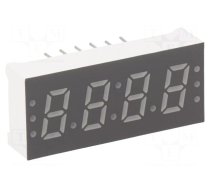 Display: LED | 7-segment | 7.6mm | 0.3" | No.char: 4 | red | 24÷48mcd