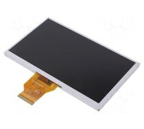 Display: TFT | 7" | 800x480 | Illumin: LED | Dim: 165x100x5.5mm | RGB