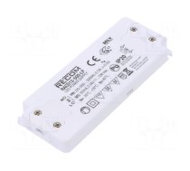 Power supply: switched-mode | LED | 12W | 2÷24VDC | 500mA | 198÷264VAC