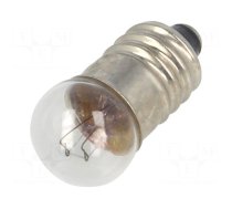 Filament lamp: miniature | E10 | 24VDC | 50mA | Bulb: spherical | 1.2W