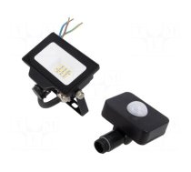 Lamp: LED flood light | 230VAC | 10W | 4000K | CRImin: 80 | 1000lm