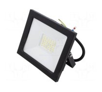 Lamp: LED flood light | 230VAC | 30W | 4000K | CRImin: 80 | 2400lm