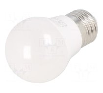 LED lamp | cool white | E27 | 230VAC | 520lm | 6W | 160° | 6400K