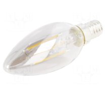 LED lamp | warm white | E14 | 230VAC | 240lm | 4W | 360° | 2700K