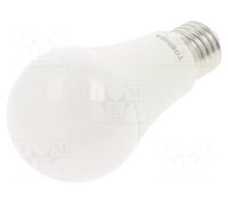 LED lamp | warm white | E27 | 230VAC | 470lm | 4.7W | 180° | 3000K