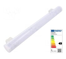 LED lamp | warm white | S14S | 230VAC | 250lm | P: 2.2W | 140° | 2700K