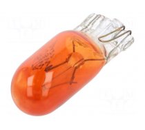 Filament lamp: automotive | W2,1x9,5d | orange | 12V | 5W | VISIONPRO