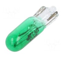 Filament lamp: automotive | W2x4.6d | green | 12V | 1.2W | VISIONPRO