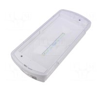 Lamp: LED emergency luminaire | SafeLite | IP42 | white | 230VAC