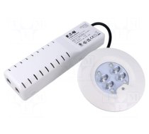 Lamp: LED emergency luminaire | RoundTech | IP44 | white | 0.3W | 150lm