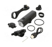 Torch: LED bike torch | 1.5h | 200lm,400lm,1000lm | IPX6 | HighLine