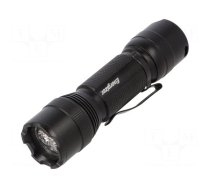 Torch: LED tactical | waterproof | 2h | 70lm | black