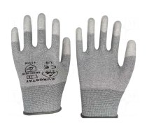 Protective gloves | ESD | XL | Features: dissipative | grey