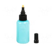 Tool: dosing bottles | blue (bright) | polyetylene | 60ml | ESD