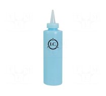 Tool: dosing bottles | blue (bright) | polyurethane | 227ml | 1÷10GΩ