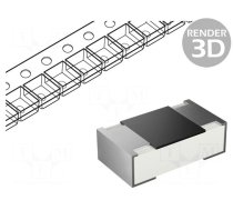 Resistor: thick film | high power | SMD | 0805 | 51Ω | 0.3W | ±1%