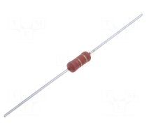 Resistor: power metal | THT | 5.6Ω | 1W | ±5% | Ø2.5x8mm | 250ppm/°C