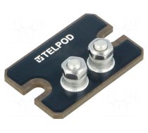 Resistor: thick film | screw | 2.2Ω | 100W | ±5% | 38x25x2mm | 100ppm/°C