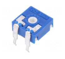 Potentiometer: mounting | single turn,horizontal | 25kΩ | 0.15W