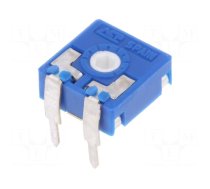 Potentiometer: mounting | single turn,horizontal | 50kΩ | 0.15W