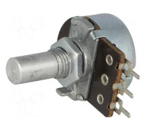 Potentiometer: shaft | single turn | 220Ω | 200mW | ±20% | THT | 6mm | mono