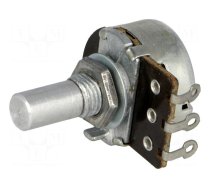 Potentiometer: shaft | single turn | 4.7kΩ | 200mW | ±20% | on panel