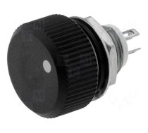 Potentiometer: shaft | single turn | 22kΩ | 500mW | ±20% | linear