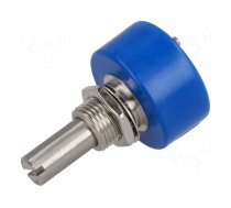 Potentiometer: shaft | single turn | 1kΩ | ±15% | 1W | linear | 6.35mm