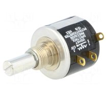 Potentiometer: shaft | multiturn | 10kΩ | 2W | ±5% | 6.35mm | Series: 534