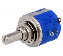 Potentiometer: shaft | multiturn | 1kΩ | 2W | ±5% | 6.35mm | linear