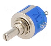 Potentiometer: shaft | multiturn | 20kΩ | 2W | ±5% | 6.35mm | linear