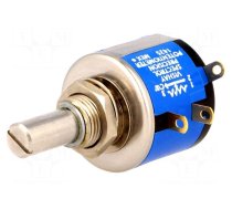 Potentiometer: shaft | multiturn | 20kΩ | 2W | ±5% | 6.35mm | Series: 534