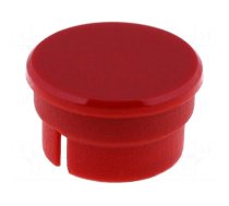 Cap | polyamide | red | 15mm | -20÷70°C