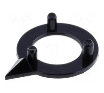 Pointer | polyamide | black | 10mm | -20÷70°C