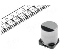 Capacitor: electrolytic | low ESR | SMD | 150uF | 25VDC | Ø8x10.2mm