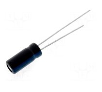 Capacitor: electrolytic | THT | 10uF | 350VDC | Ø10x16mm | Pitch: 5mm