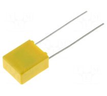 Capacitor: polyester | 33nF | 630VDC | ±10% | 12x6x10mm | THT