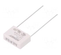 Capacitor: paper | Y1 | 2.2nF | 500VAC | 15mm | ±20% | THT | P295 | 1500VDC