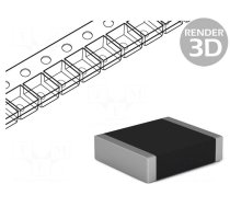 Capacitor: polyethylene | 1nF | SMD | ±10% | 2220 | -55÷125°C | 100V/μs