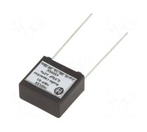 Capacitor: polypropylene | 0.33uF | 450VDC | 15mm | ±2% | 18x17x8.5mm