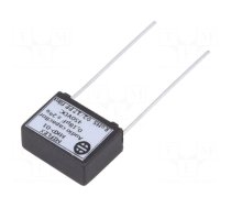 Capacitor: polypropylene | 180nF | 450VDC | 15mm | ±2% | 18x13.5x7.5mm