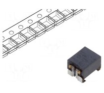 Inductor: common mode | SMD | 22uH | 250mA | 580mΩ | -30÷50% | 42VAC