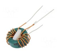 Inductor: wire | THT | 220uH | 230VAC | 1.9A | 20mΩ | 14x5mm | -20÷50%