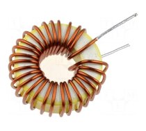 Inductor: wire | THT | 33uH | 3A | 38mΩ