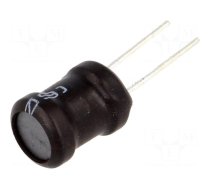 Inductor: wire | THT | 4.7mH | Ioper: 350mA | 9.26Ω | ±10% | Ø10.5x13.5mm