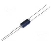 Inductor: ferrite | Number of coil turns: 1.5 | Imp.@ 25MHz: 337Ω