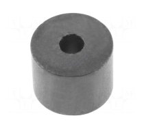 Ferrite: toroidal | L: 4mm | Øint: 1.5mm | Øout: 5mm | Core mat: K5B | 30Ω