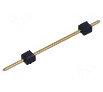 Connector: pin strips | pin header | male | PIN: 1 | straight | 2.54mm